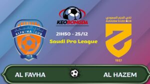 Nhận định Al Fayha vs Al Hazem